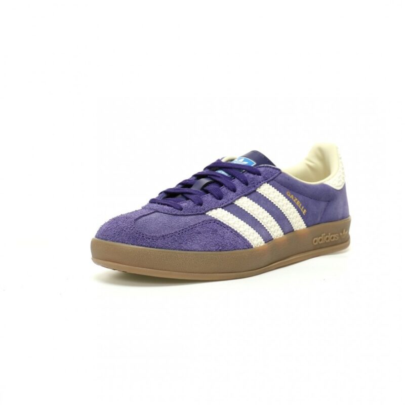 【AT12408】アディダスガゼルインドアトレーナー、ローランドパープルカラー | Adidas Originals
