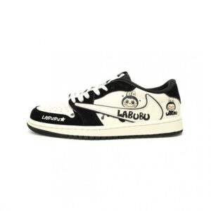 【AT12418】ナイキ エア ジョーダン 1 Low OG × LABUBU コラボ スニーカー | Air Jordan