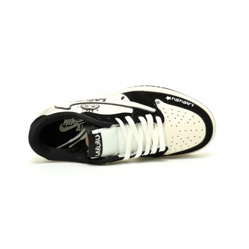 【AT12418】ナイキ エア ジョーダン 1 Low OG × LABUBU コラボ スニーカー | Air Jordan