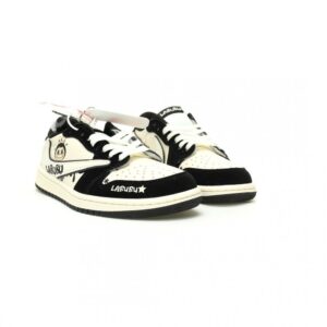 【AT12418】ナイキ エア ジョーダン 1 Low OG × LABUBU コラボ スニーカー | Air Jordan