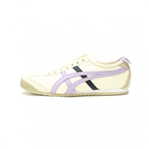 【AT12433】オニツカタイガーメキシコ66シリーズ ストライプデザインのリトロなスニーカー | Onitsuka Tiger
