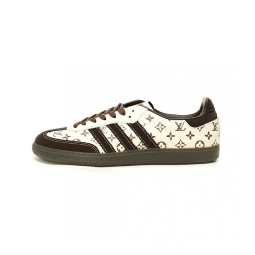 【AT12434】Louis Vuitton x アディダス サンバ OGコラボ スニーカー ブランドスタイル贅沢なスポーツ美学を表現 | Louis Vuitton x Adidas