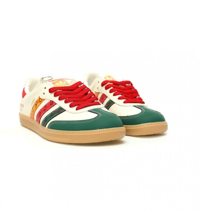 【AT12435】Gucci x アディダスオリジナル Samba OG スニーカー - 豪華なコラボ最高傑作 - ストリートファッションとスポーツ精神の融合 | Gucci x Adidas
