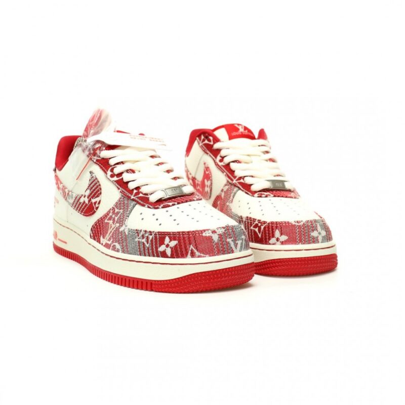 【AT12441】Louis Vuitton × Nike Air Force 1コラボスニーカー 限定デザイン | Nike x Louis Vuitton