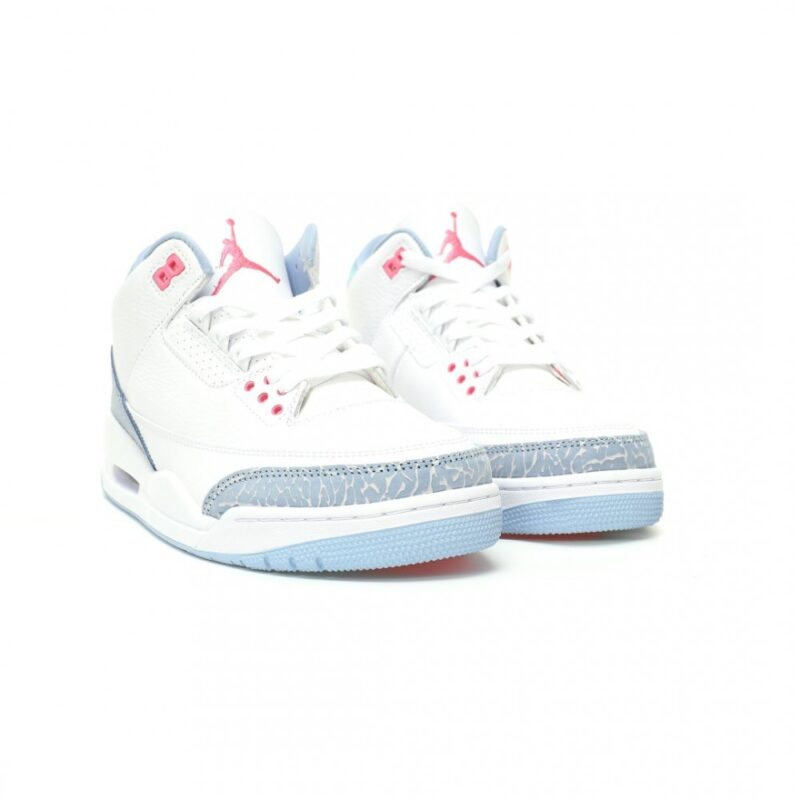 【AT12446】ナイキ エア ジョーダン 3 White/Cobalt Bliss バスケットボールシューズ | Nike x Air Jordan