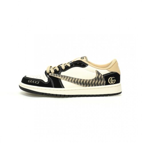 【AT12447】ナイキ×グッチコラボAir Jordan 1 Low スニーカー | Nike x Gucci