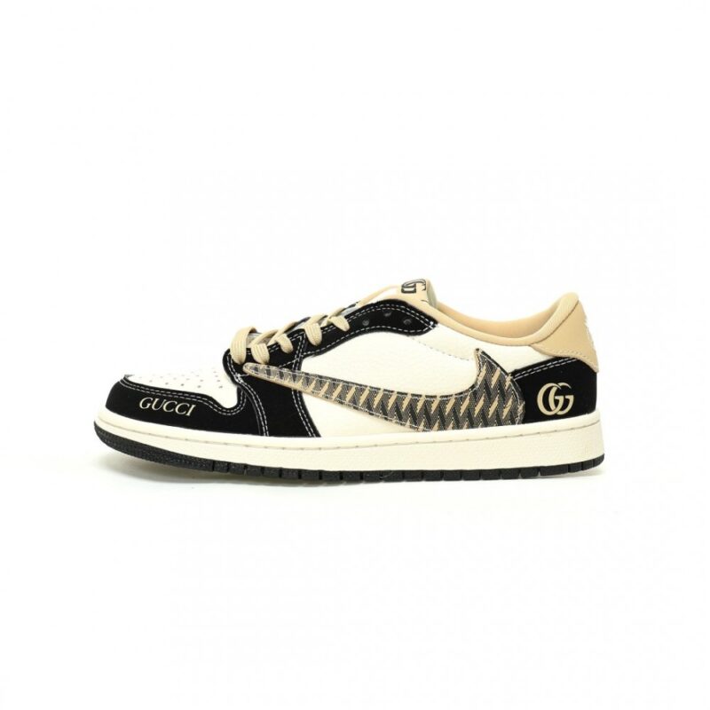 【AT12447】ナイキ×グッチコラボAir Jordan 1 Low スニーカー | Nike x Gucci