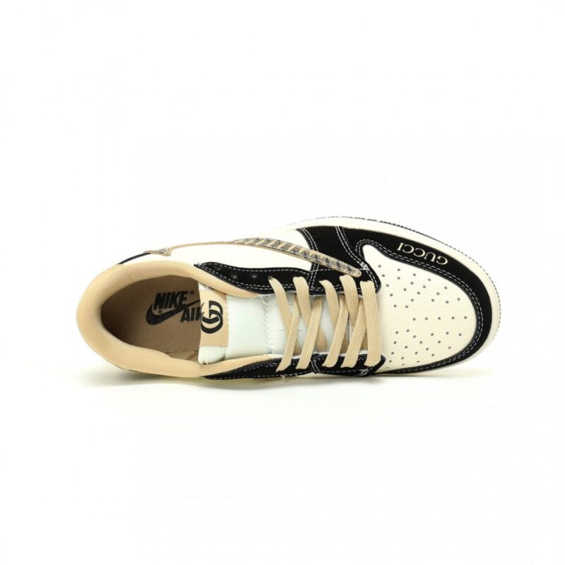 【AT12447】ナイキ×グッチコラボAir Jordan 1 Low スニーカー | Nike x Gucci