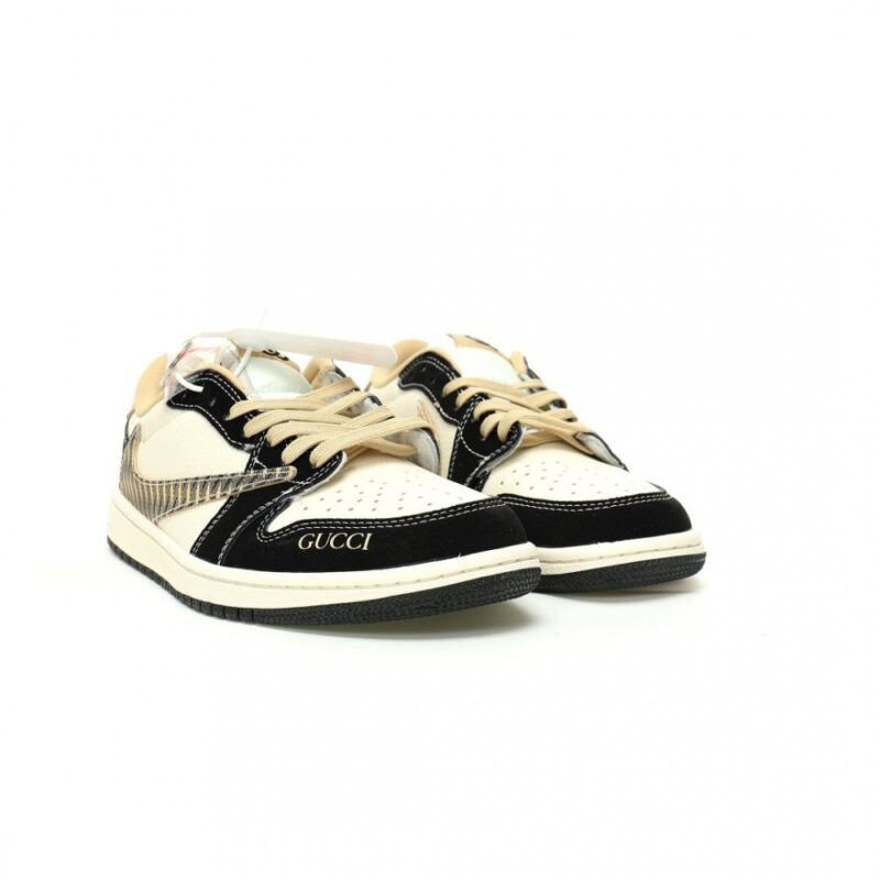 【AT12447】ナイキ×グッチコラボAir Jordan 1 Low スニーカー | Nike x Gucci