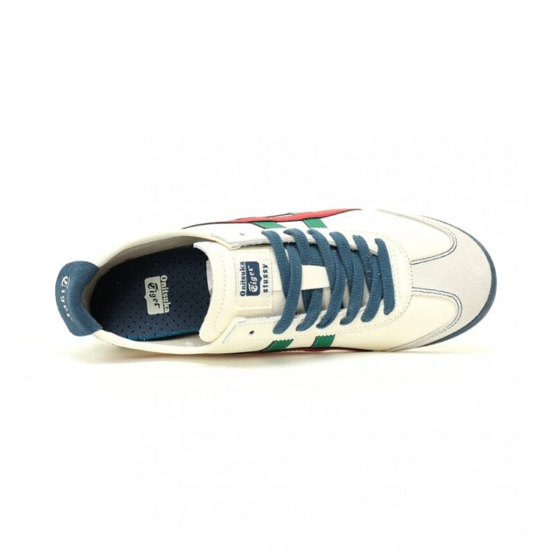 【AT12458】Gucci x オニツカタイガーMexico 66コラボスニーカー クラシック赤緑ストライプデザイン | Adidas Originals