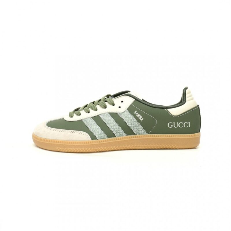 【AT12459】グッチ x アディダス オリジナルス Samba OG コラボスニーカー | Gucci x Adidas