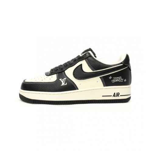 【AT12470】Louis Vuitton × ナイキ Air Force 1 コラボスニーカー - 高級レザー素材で贅沢に輝く | Louis Vuitton x Nike