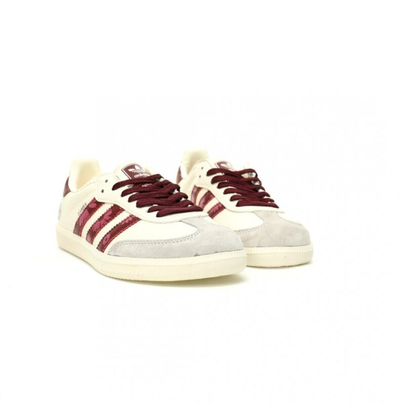 【AT12491】PEACEMINUSONE x アディダス Gazelle Indoor 'Daisy' レトロトレーニングシューズ | adidas
