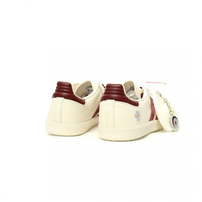 【AT12491】PEACEMINUSONE x アディダス Gazelle Indoor 'Daisy' レトロトレーニングシューズ | adidas