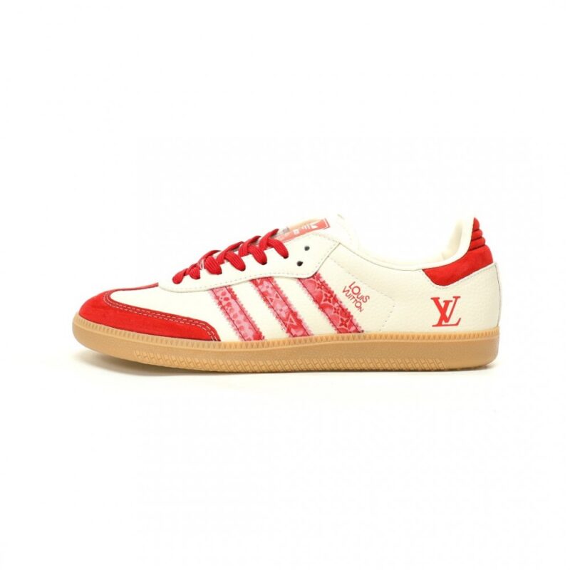 【AT12492】ルイ・ヴィトン×アディダスコラボ Samba OG スニーカー限定版 | Louis Vuitton x Adidas