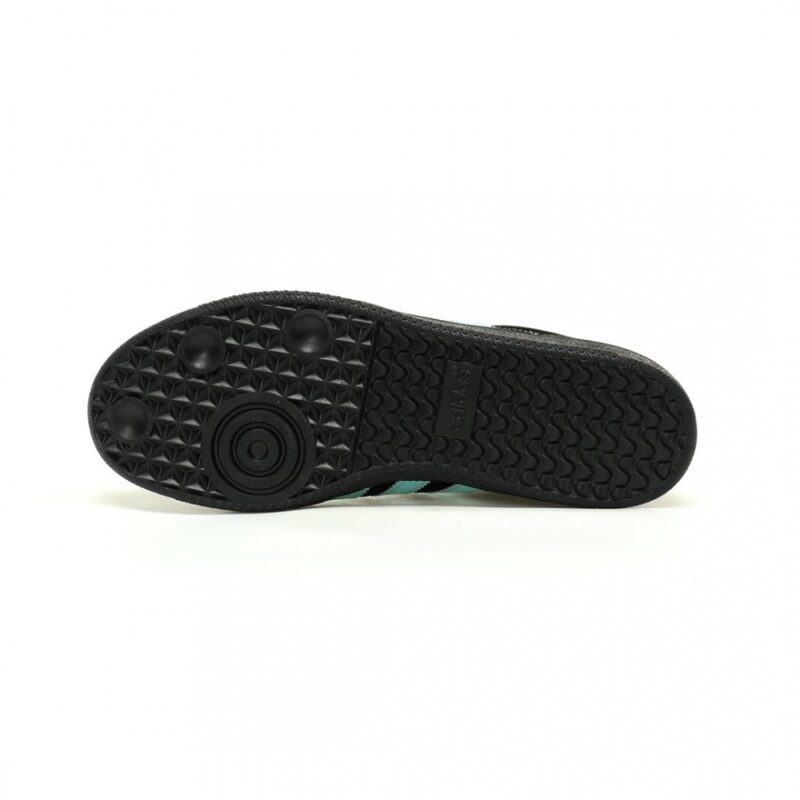 【AT12493】Stussy x Adidas Originals Samba OG ブラックティファニーグリーン限定スニーカー | Stussy x Adidas