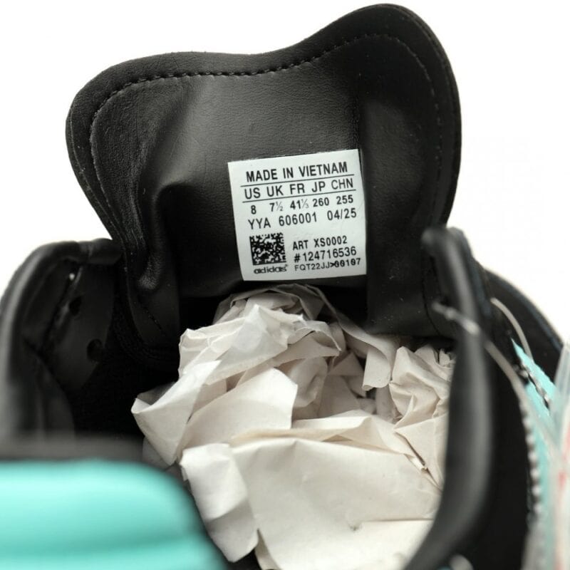 【AT12493】Stussy x Adidas Originals Samba OG ブラックティファニーグリーン限定スニーカー | Stussy x Adidas