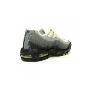 【AT12497】ナイキ Air Max 95 Essential 'Neon' スニーカー - ダークグレーと蛍光イエローの革新的デザイン | Nike Air Max