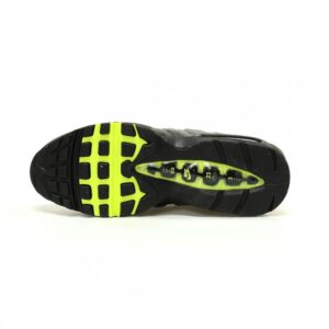 【AT12497】ナイキ Air Max 95 Essential 'Neon' スニーカー - ダークグレーと蛍光イエローの革新的デザイン | Nike Air Max