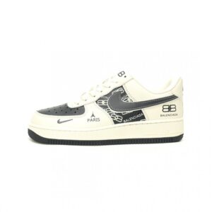【AT12501】バレンシアガ x Nike Air Force 1: 高級レザーデザイン靴 | Air Force 1