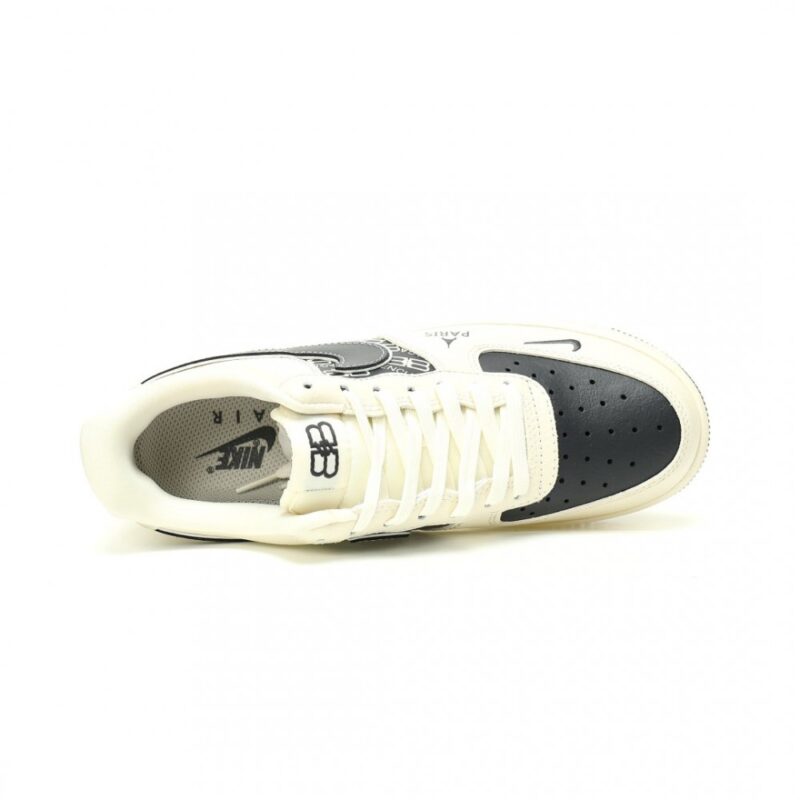 【AT12501】バレンシアガ x Nike Air Force 1: 高級レザーデザイン靴 | Air Force 1