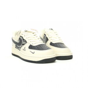 【AT12501】バレンシアガ x Nike Air Force 1: 高級レザーデザイン靴 | Air Force 1