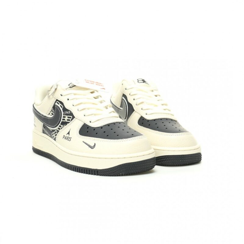 【AT12501】バレンシアガ x Nike Air Force 1: 高級レザーデザイン靴 | Air Force 1