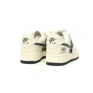 【AT12501】バレンシアガ x Nike Air Force 1: 高級レザーデザイン靴 | Air Force 1