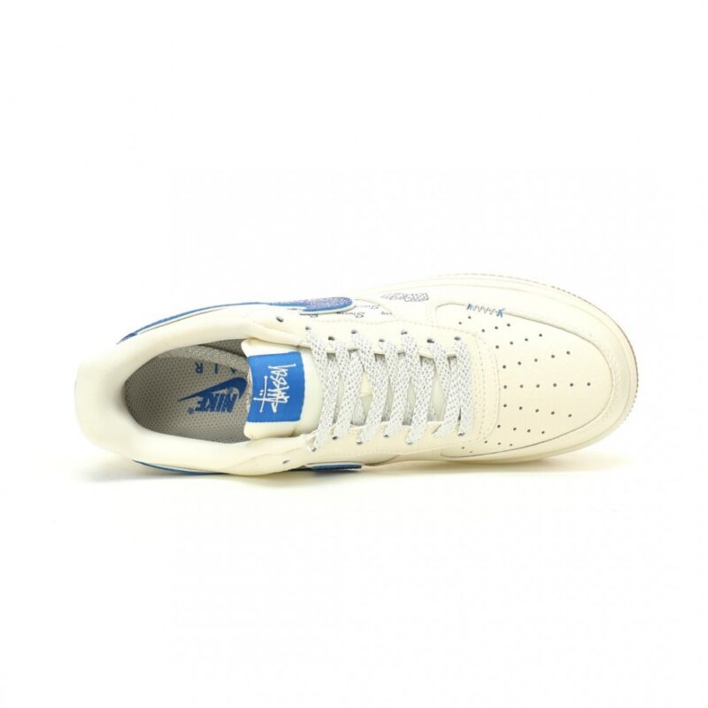 【AT12502】Nike x Stussy Air Force 1コラボスニーカー- クラシックなストリートファッション | Nike x Stussy