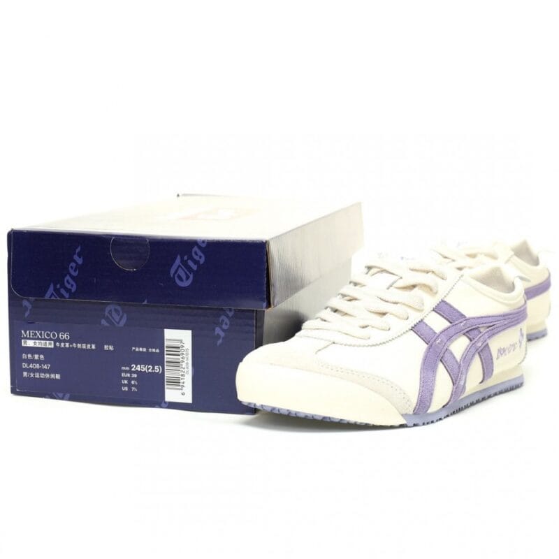 【AT12523】ルイ・ヴィトン x オニツカ・タイガー限定コラボMexico 66 レトロランニングシューズ | Onitsuka Tiger