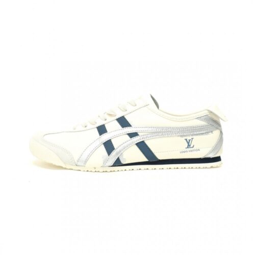 【AT12545】ルイヴィトン x オニツカタイガーMexico 66 シリーズ レトロランニングシューズ | Onitsuka Tiger