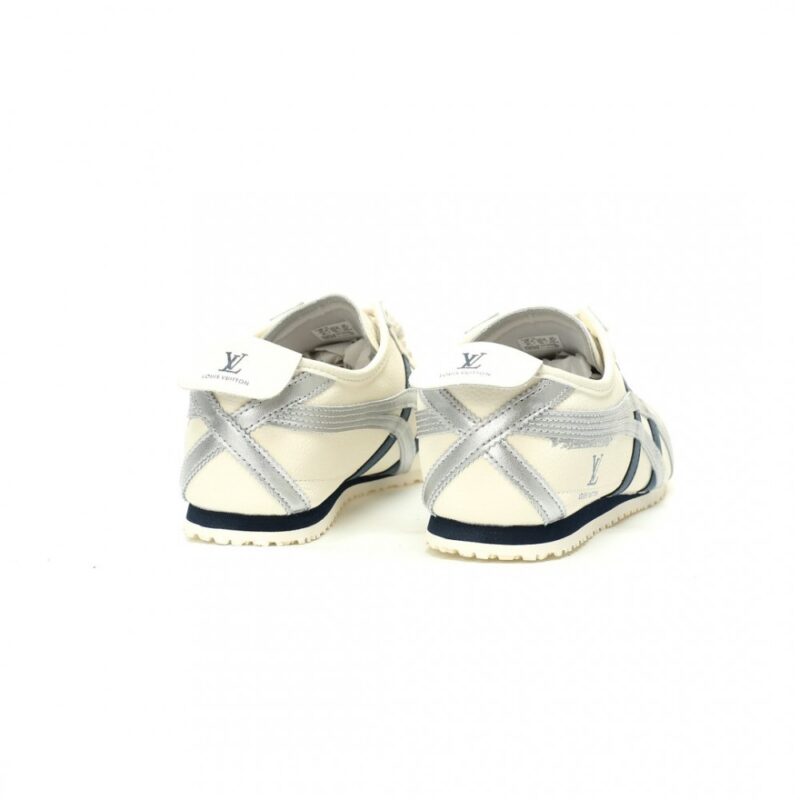 【AT12545】ルイヴィトン x オニツカタイガーMexico 66 シリーズ レトロランニングシューズ | Onitsuka Tiger