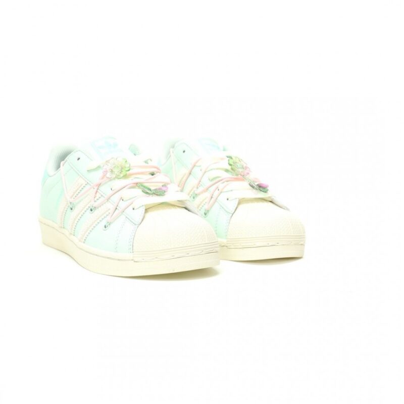【AT12548】アディダス オリジナルス スーパースター ミントグリーン スニーカー | Adidas Superstar