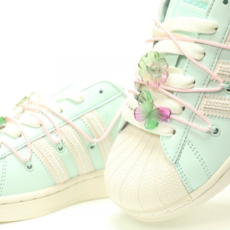 【AT12548】アディダス オリジナルス スーパースター ミントグリーン スニーカー | Adidas Superstar