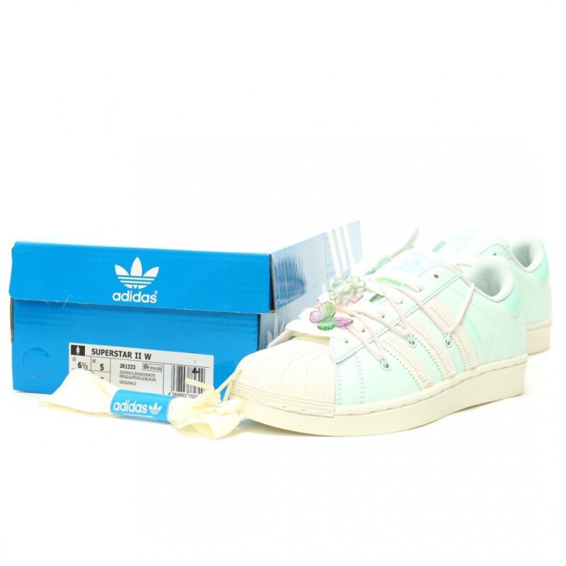 【AT12548】アディダス オリジナルス スーパースター ミントグリーン スニーカー | Adidas Superstar