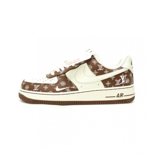 【AT12565】ルイ・ヴィトン x ナイキ Air Force 1 コラボスニーカー - 贅沢なファッションとストリートカルチャーの融合 | Louis Vuitton x Nike
