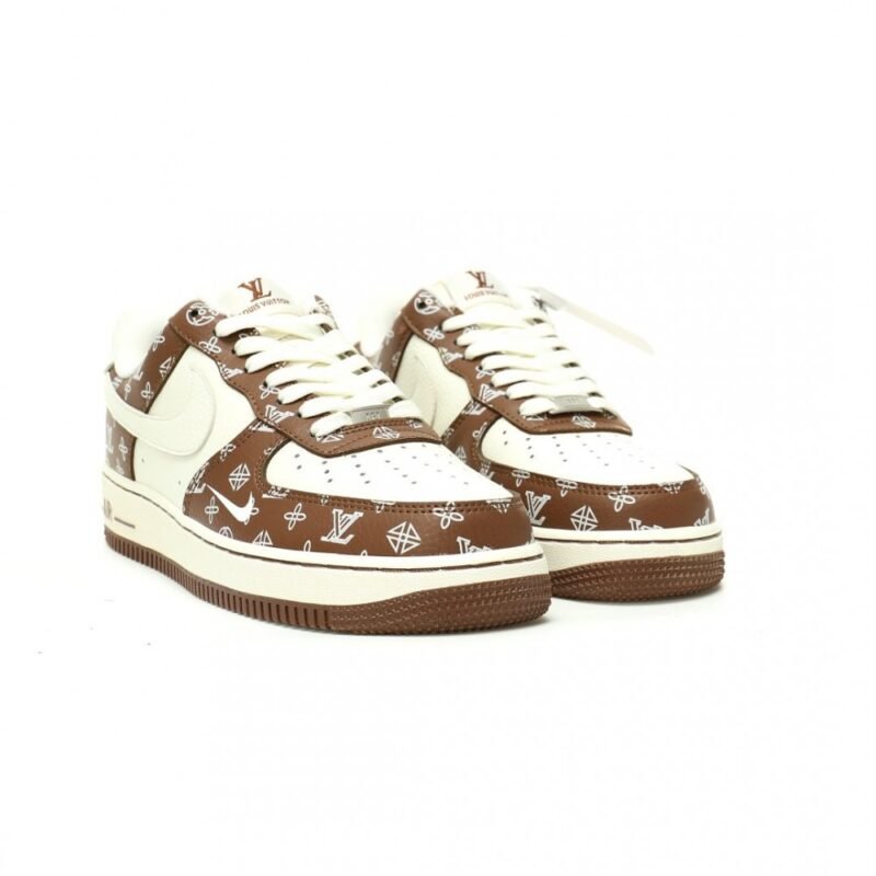 【AT12565】ルイ・ヴィトン x ナイキ Air Force 1 コラボスニーカー - 贅沢なファッションとストリートカルチャーの融合 | Louis Vuitton x Nike