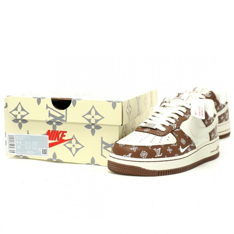 【AT12565】ルイ・ヴィトン x ナイキ Air Force 1 コラボスニーカー - 贅沢なファッションとストリートカルチャーの融合 | Louis Vuitton x Nike