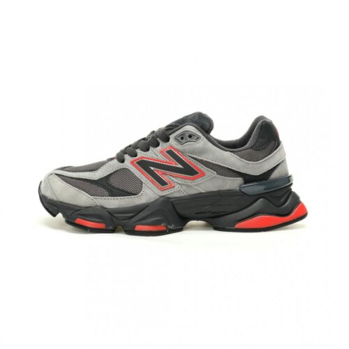 【AT12576】New Balance（ニューバランス）9060シリーズ Grey Black Red スニーカー | New Balance