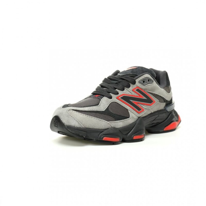 【AT12576】New Balance（ニューバランス）9060シリーズ Grey Black Red スニーカー | New Balance