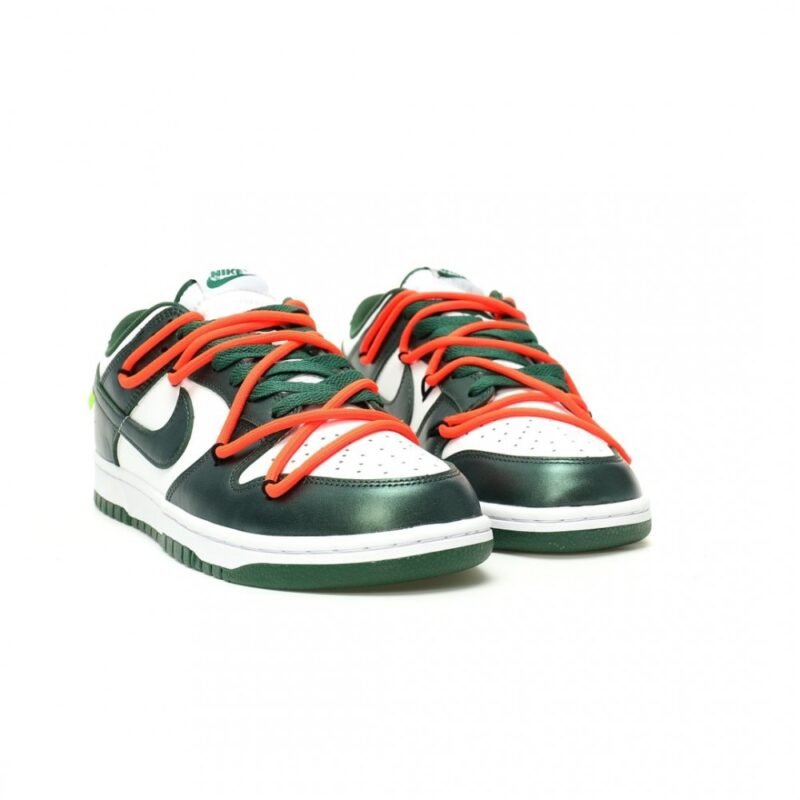 【AT12585】ナイキ x オフホワイトコラボSBダンクロー スケートシューズ | OffWhite x Nike