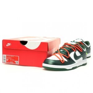 【AT12585】ナイキ x オフホワイトコラボSBダンクロー スケートシューズ | OffWhite x Nike