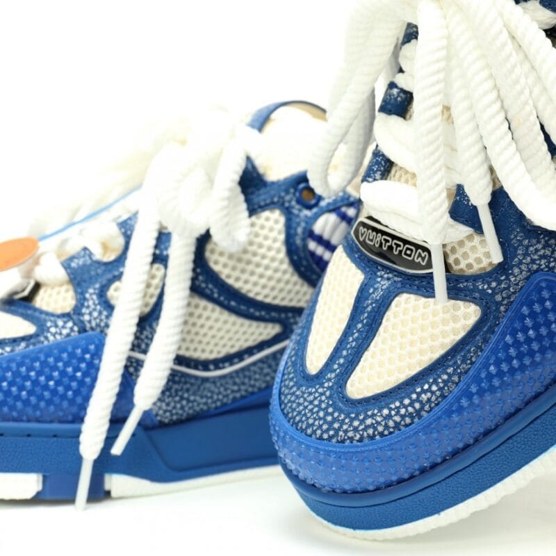 【AT12590】ルイヴィトン LV Skate 1854 Low スニーカー 青と白の機能性デザイン | Louis Vuitton