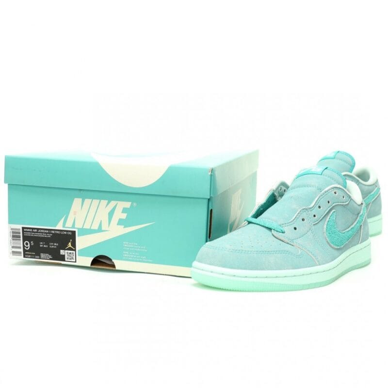 【AT12601】ナイキ エアジョーダン1 ロー OG 'Washed Teal' - 水洗氷感ミントカラー | Nike x Air Jordan