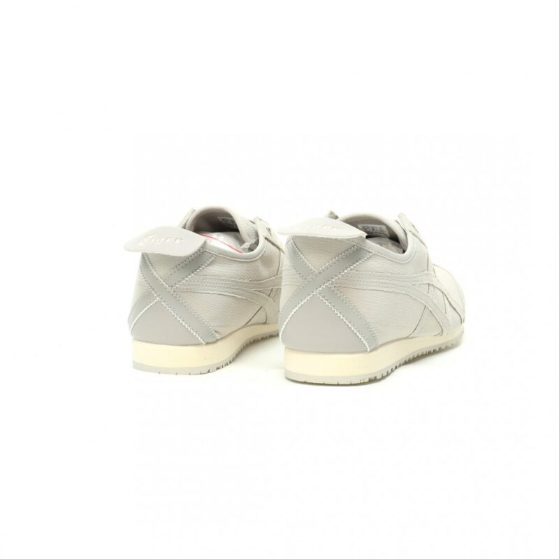 【AT12605】オニツカタイガー Onitsuka Tiger Mexico 66 Slip-On スニーカー 灰色帆布レトロデザイン 都市散歩やカフェに最適 | Onitsuka Tiger