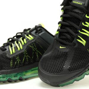 【AT12612】ナイキ Air Max 2013ブラックボルトメンズランニングシューズ | Nike x Air Max