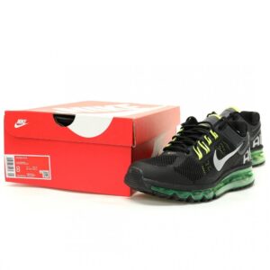 【AT12612】ナイキ Air Max 2013ブラックボルトメンズランニングシューズ | Nike x Air Max