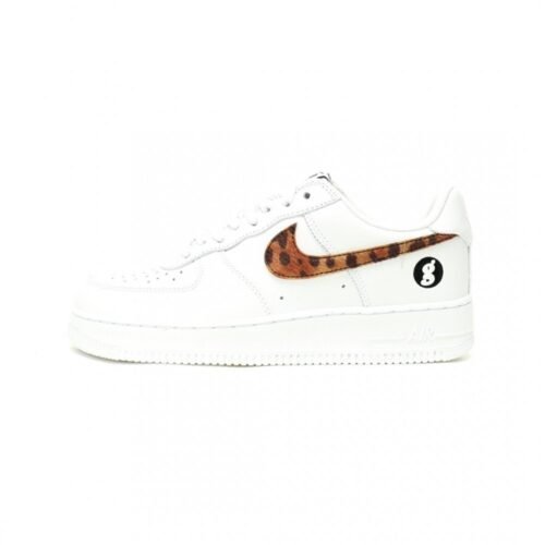 【AT12615】シュプリーム x グッドイナフ x ナイキ コラボ Air Force 1 Low ヒョウ柄スニーカー | Nike x Air Force 1