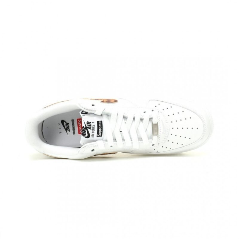 【AT12615】シュプリーム x グッドイナフ x ナイキ コラボ Air Force 1 Low ヒョウ柄スニーカー | Nike x Air Force 1
