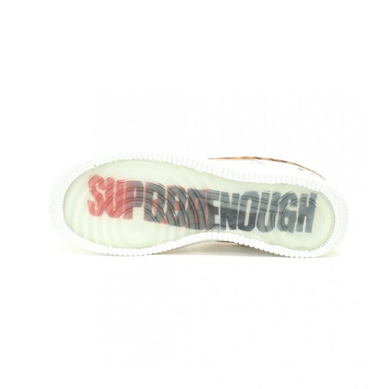 【AT12615】シュプリーム x グッドイナフ x ナイキ コラボ Air Force 1 Low ヒョウ柄スニーカー | Nike x Air Force 1